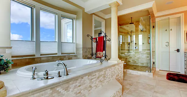 Luxury Master Bath Designs in Cranston